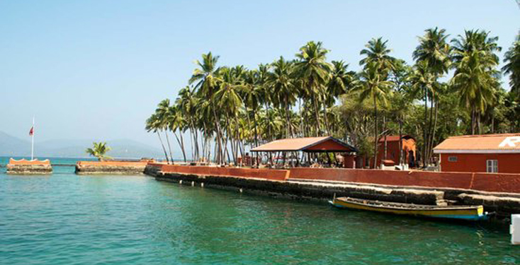 photos of ross island in andaman